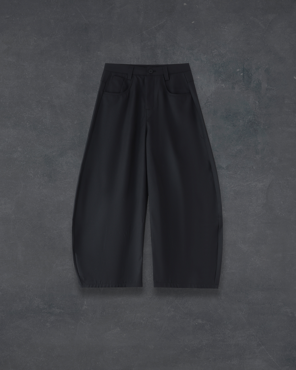 Baggy Curve Pants - Obsidian