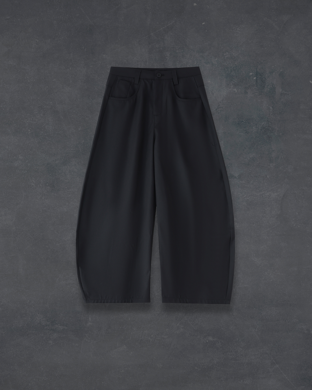 Baggy Curve Pants - Obsidian