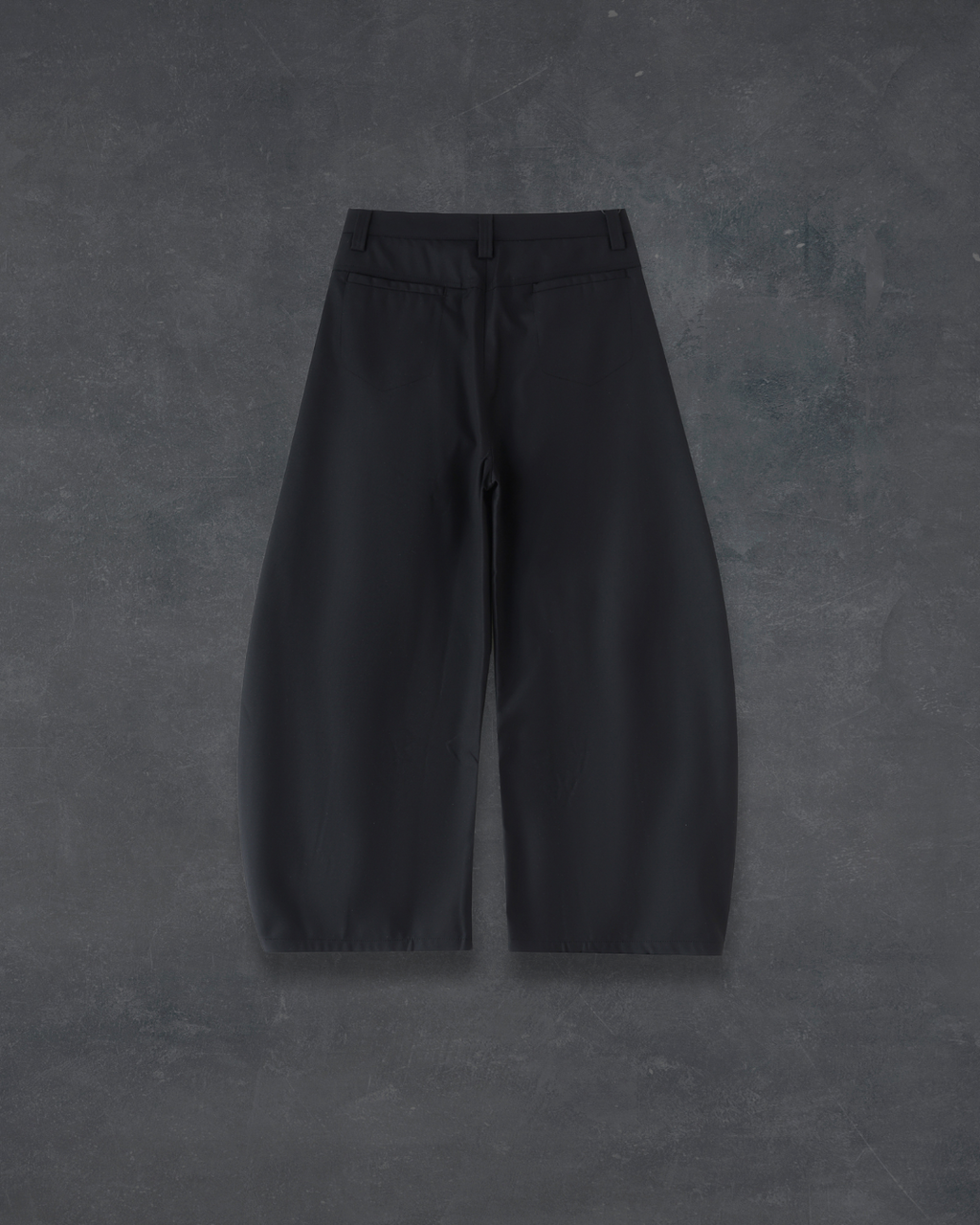 Baggy Curve Pants - Obsidian