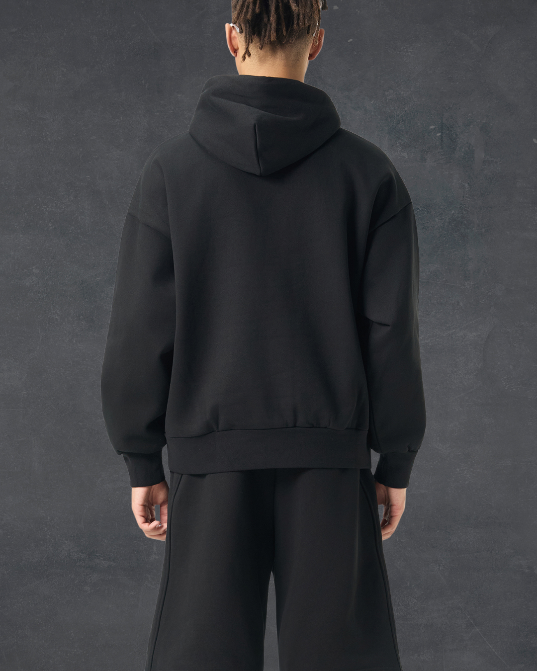 Essential Heavyweight Hoodie - Obsidian