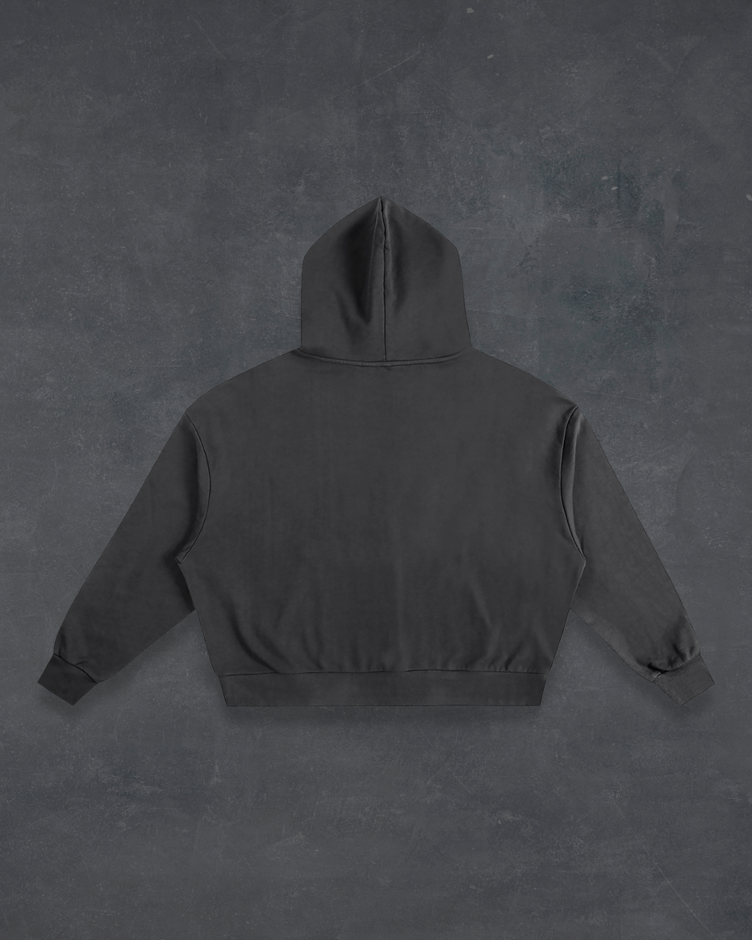 Boxy Core Hoodie - Obsidian