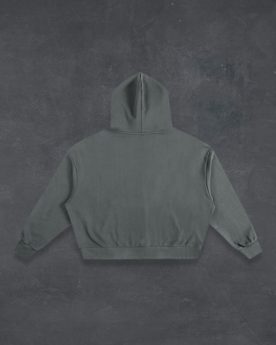 Boxy Oversized Hoodie - Charcoal Grey