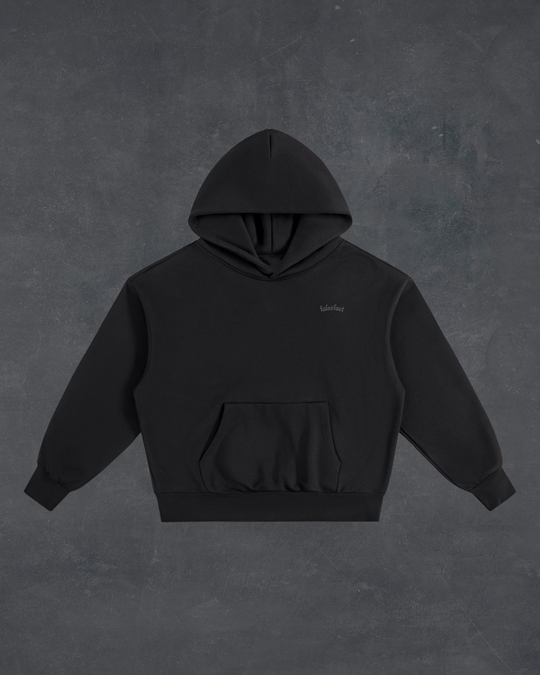 Essential Heavyweight Hoodie - Obsidian