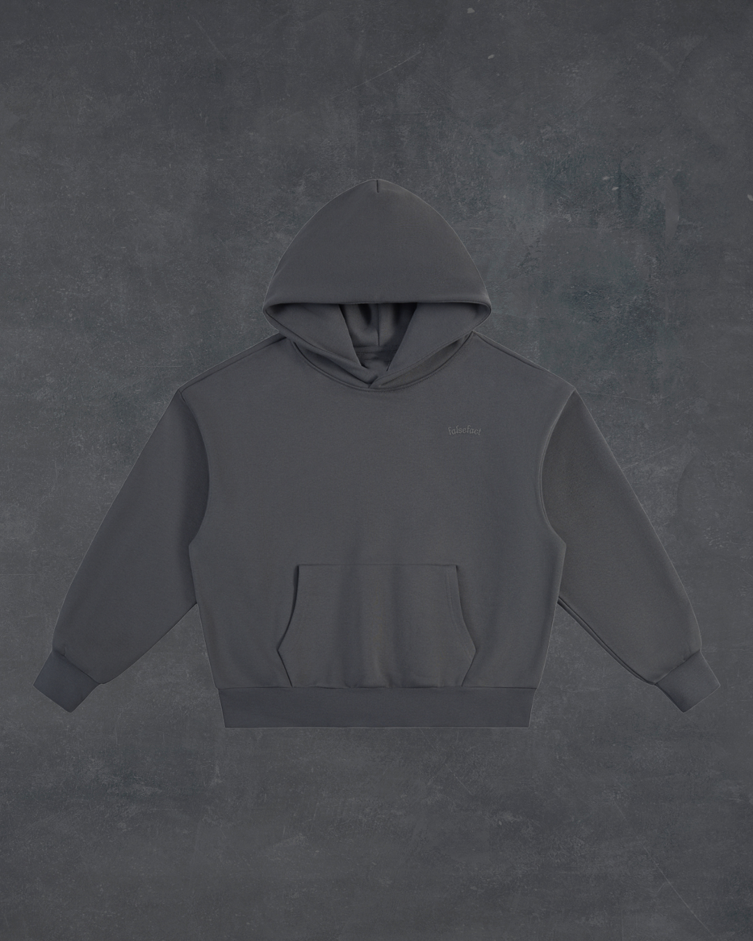 Essential Heavyweight Hoodie - Charcoal Grey