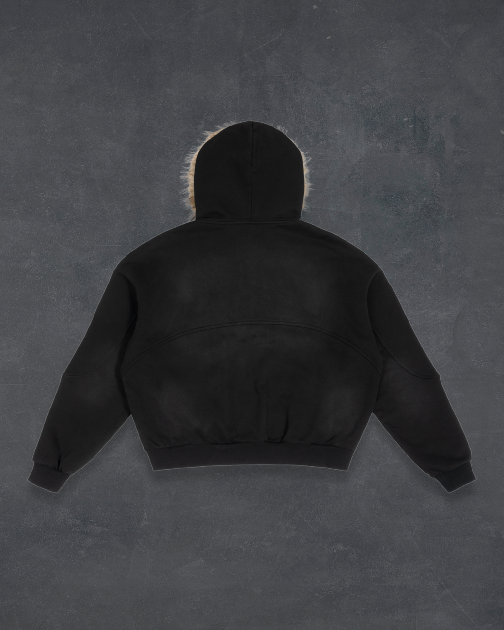Arctic Fur Hood Jacket - Obsidian